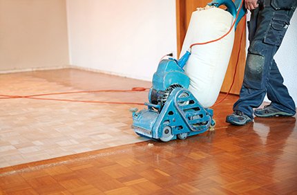 Acuchillado y barnizado de parquet