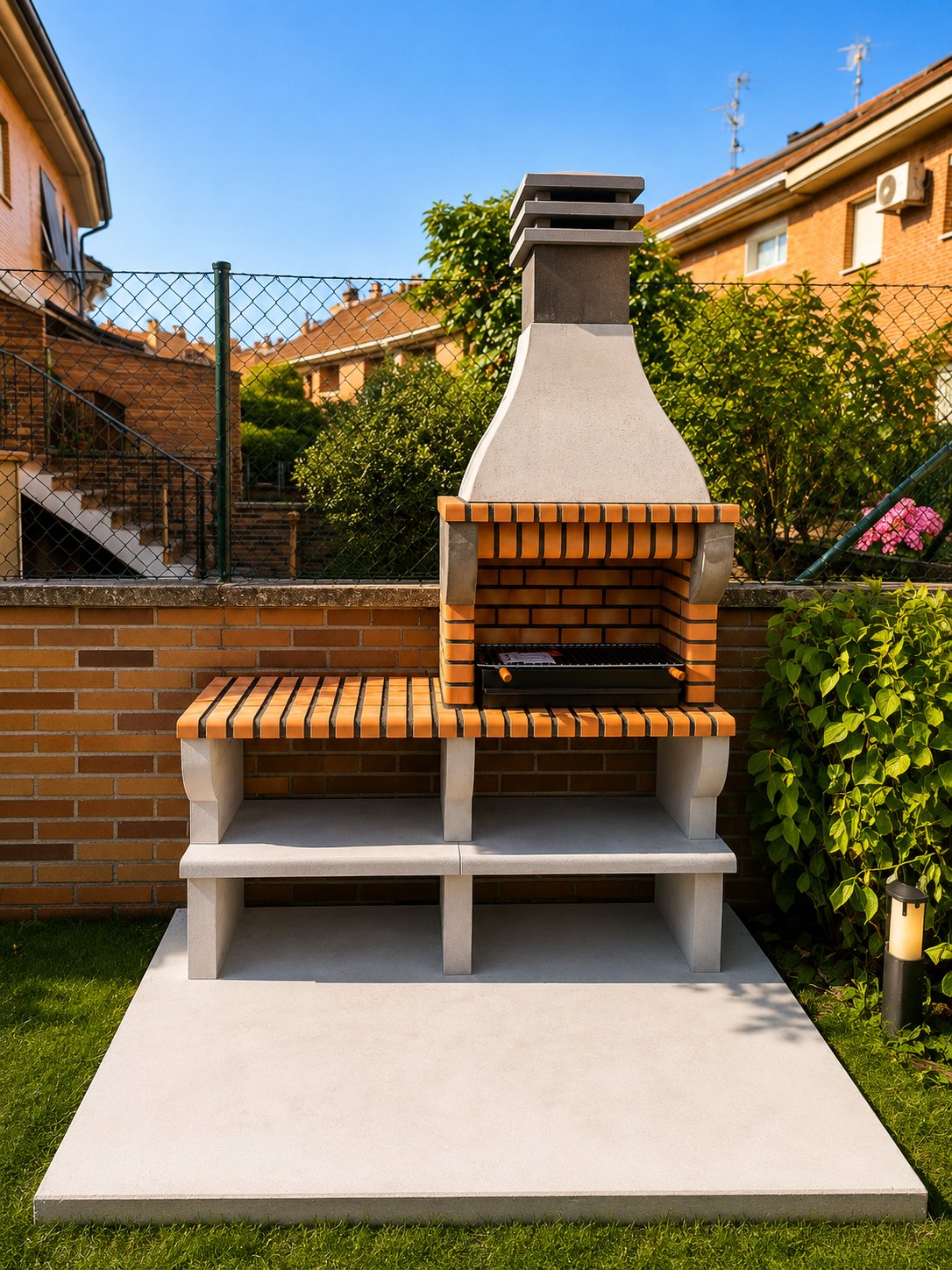 barbacoa en exterior