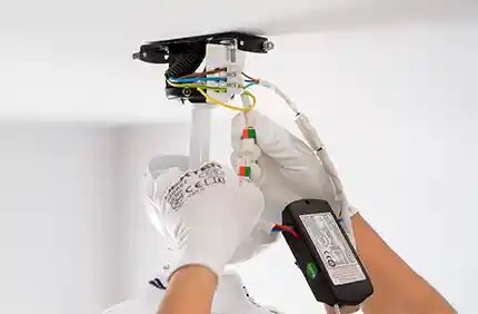 Instalación de ventilador con creación de nuevo punto de luz
