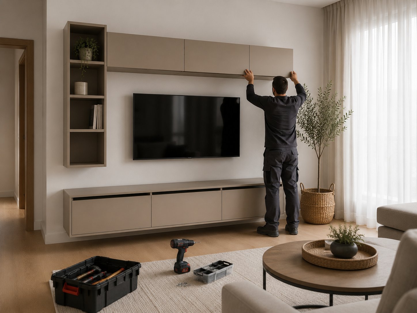 Instalación conjunto de salón
